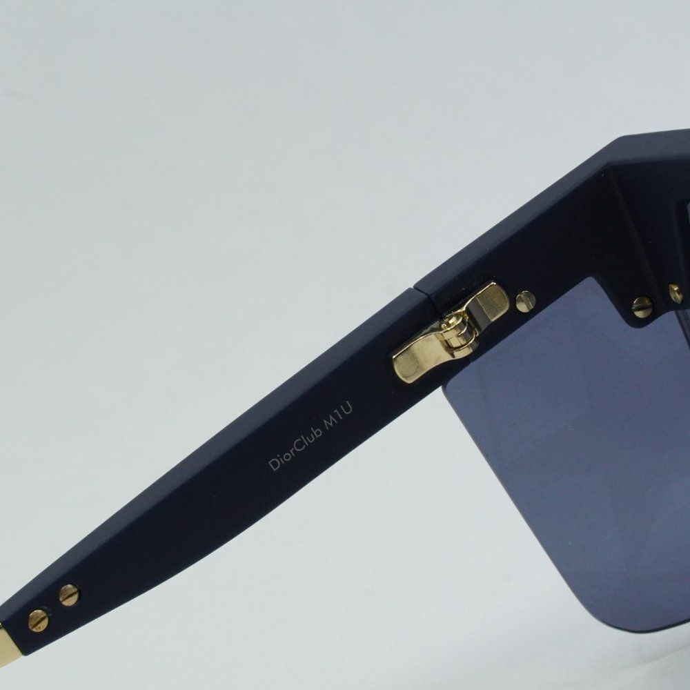 NEW DIOR DIORCLUB M1U 31B7 GOLD BLUE SUNGLASSES - Picture 9 of 13